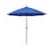California Umbrella 7.5' Bronze Aluminum Market Patio Umbrella, Olefin Royal Blue 194061336472 - alternate 1